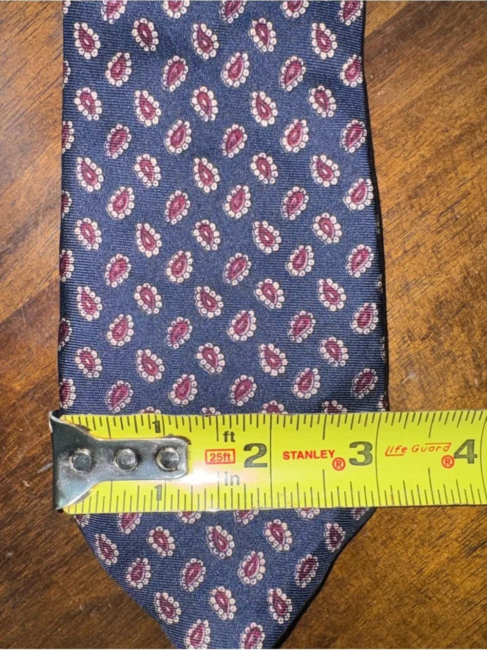 World Tie Patented Mens Zip Tie 100% Silk Blue Adjustable Neck Size Ready Wear